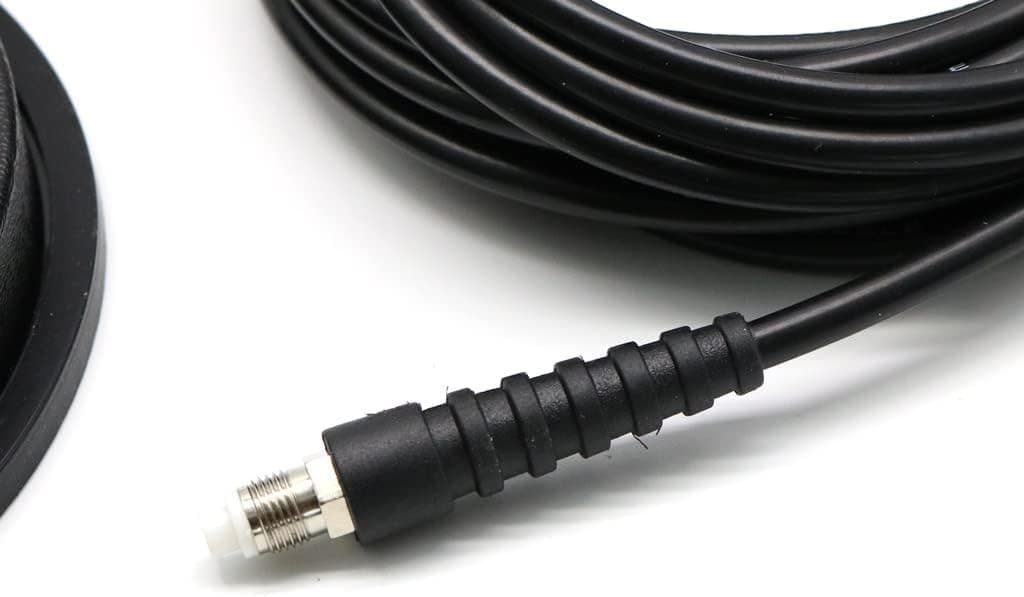 Maas PM-6 Airband antena samochodowa 66cm na pasmo lotnicze 108-136 MHz do skanera, radia airband (z adapterami BNC, SMA, UC-1)