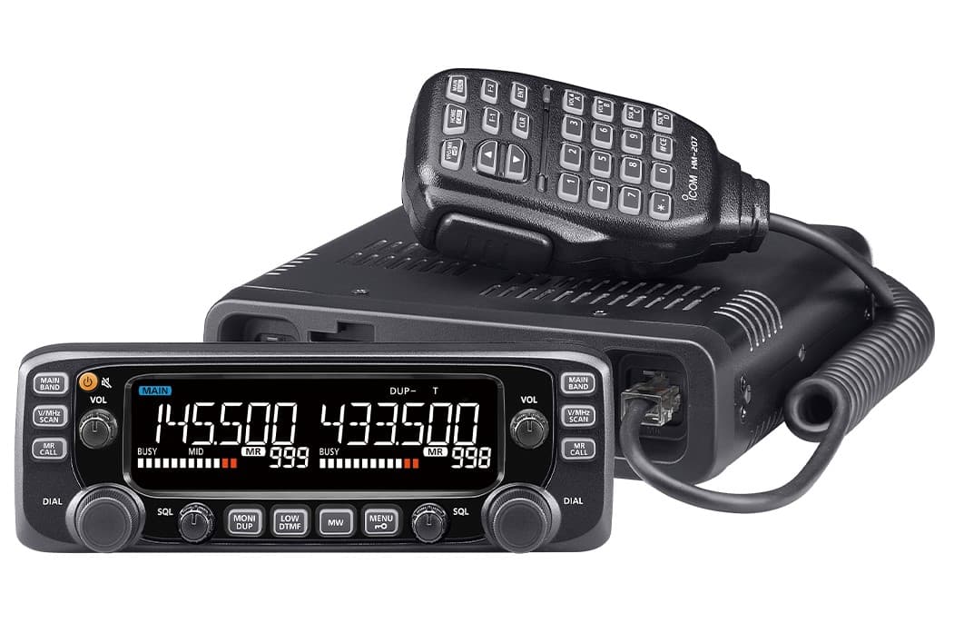 ICOM IC-2730E BLACK EDITION wersja KONEKTOR radiotelefon amatorski VHF/UHF 50W + odbiór AIRBAND, made in Japan
