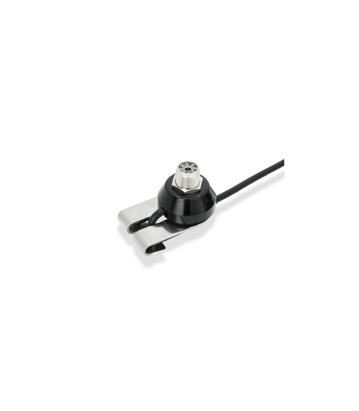 Komunica RB-PLUS uchwyt krawędziowy główka PL, kabel ok. 5m, wtyk UC-1 do radia , osłona gniazda - mocowanie do anten CB KF VHF UHF (podobny do President LS-11)