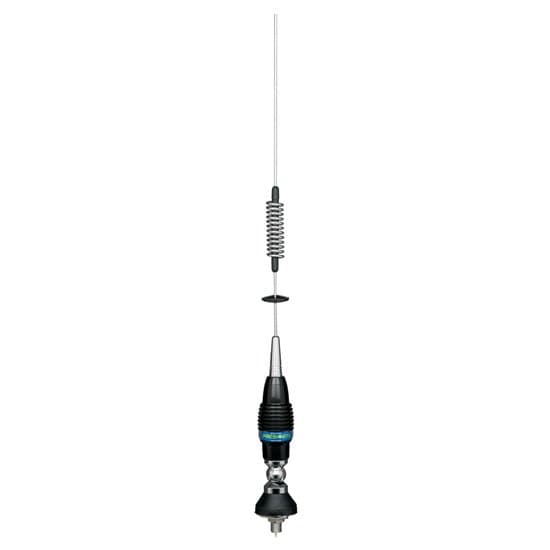 PRESIDENT KENTUCKY S Antena CB montażowa 75cm kabel 4m - krótka antena CB ze sprężyną np. do off-road, TIR, dostawcze