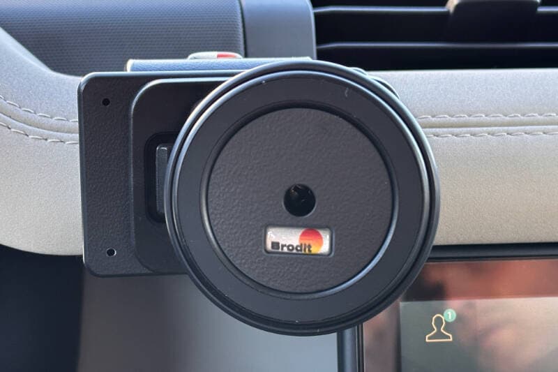 BRODIT uchwyt uniwersalny MagSafe magnetyczny do ProClip - np. do iPhone 14, iPhone 15, iPhone 16, iPhone 17 *SUPERJAKOŚĆ* 5 lat gwarancji (Brodit 217066)