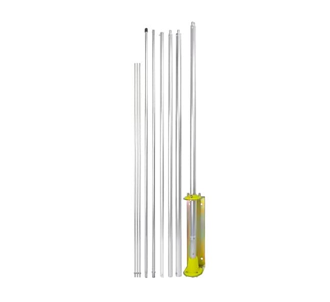 RADIORA CB-MAX 5/8 aluminiowa antena bazowa CB 5/8 fali, długość 615cm (antena stacjonarna CB na maszt)