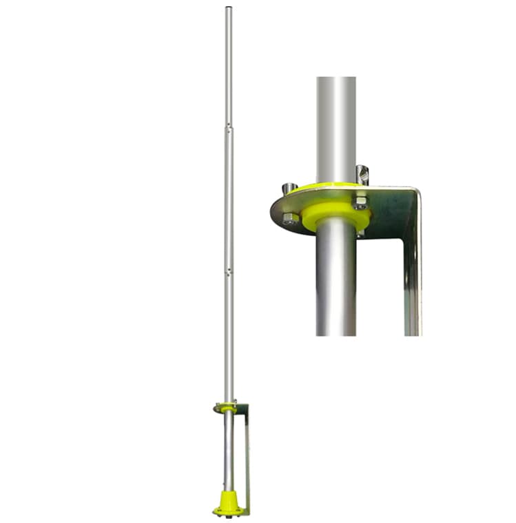 RADIORA CB-MAX 5/8 aluminiowa antena bazowa CB 5/8 fali, długość 615cm (antena stacjonarna CB na maszt)