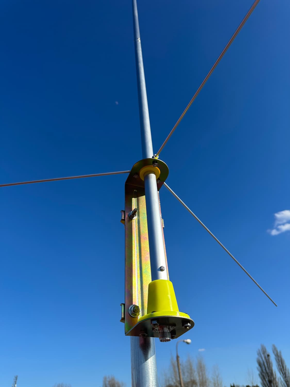 RADIORA CB-MAX 5/8 aluminiowa antena bazowa CB 5/8 fali, długość 615cm (antena stacjonarna CB na maszt)