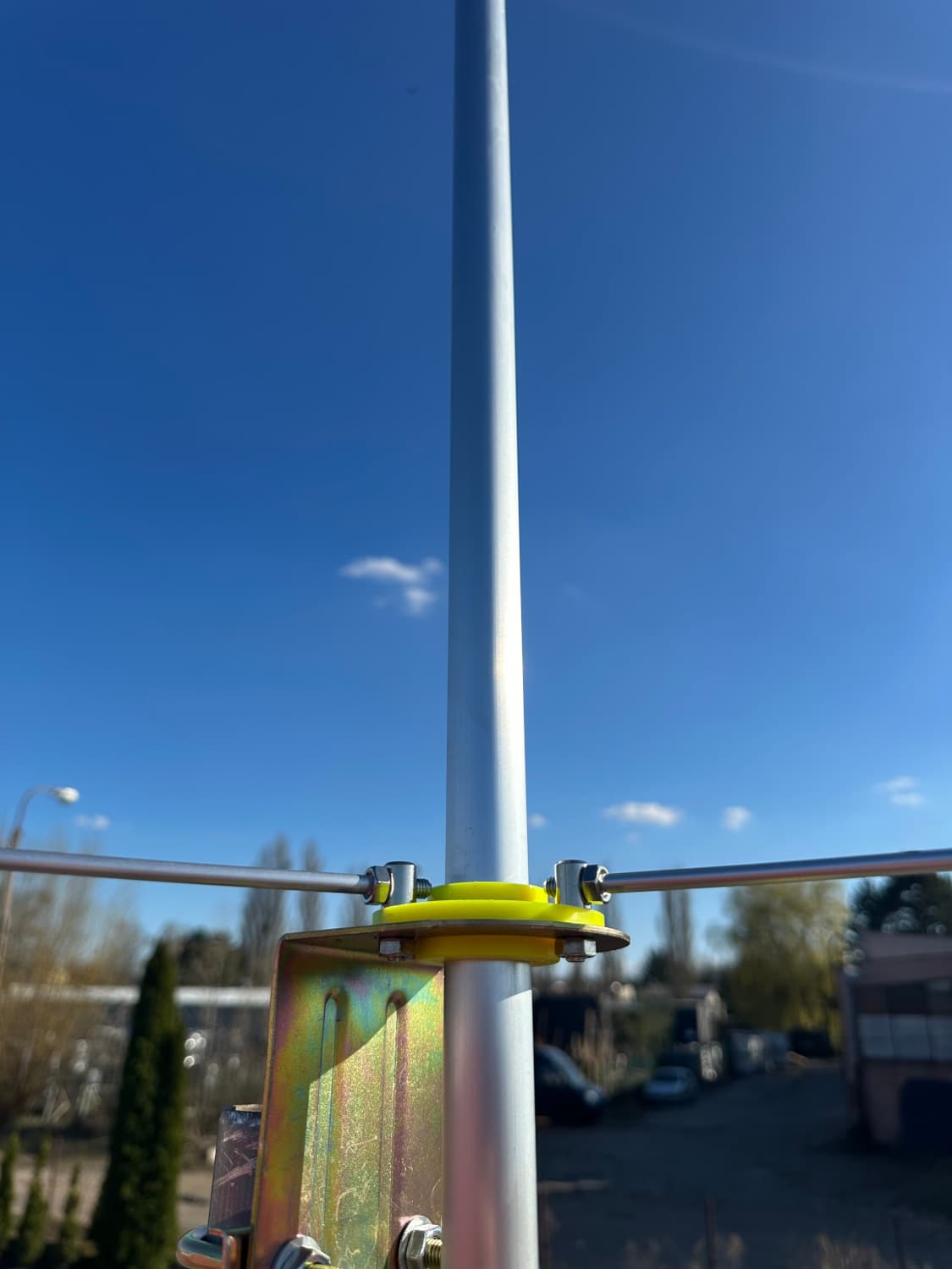 RADIORA CB-MAX 5/8 aluminiowa antena bazowa CB 5/8 fali, długość 615cm (antena stacjonarna CB na maszt)