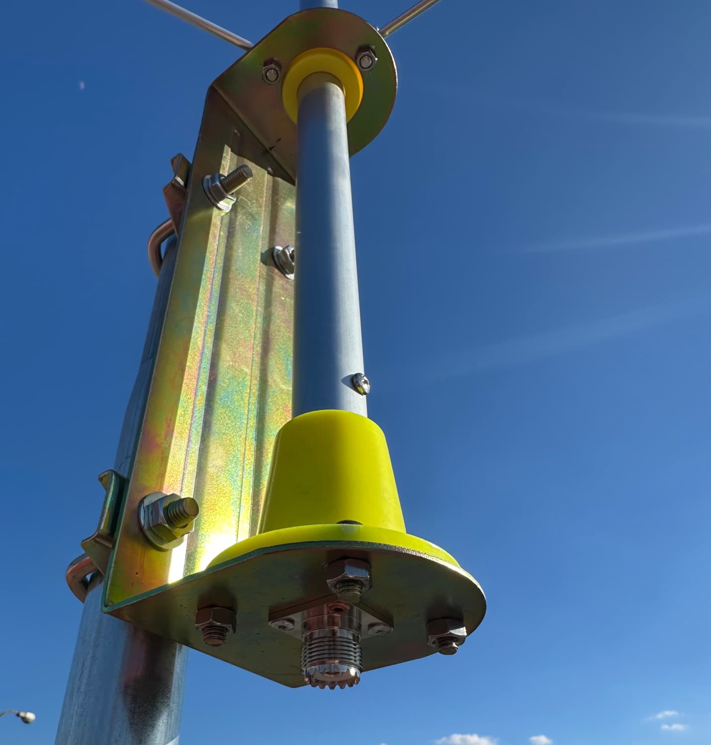RADIORA CB-MAX 5/8 aluminiowa antena bazowa CB 5/8 fali, długość 615cm (antena stacjonarna CB na maszt)