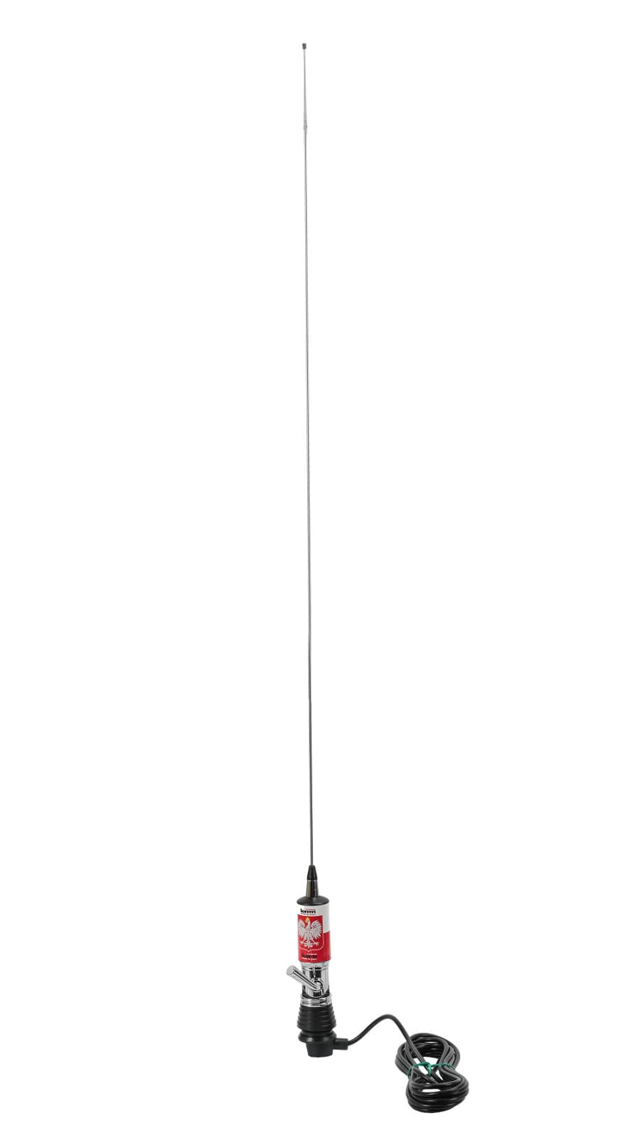 LEMM AT-1002L MINITURBO LARGE edycja POLSKA - Antena CB montażowa 165cm kabel 4m