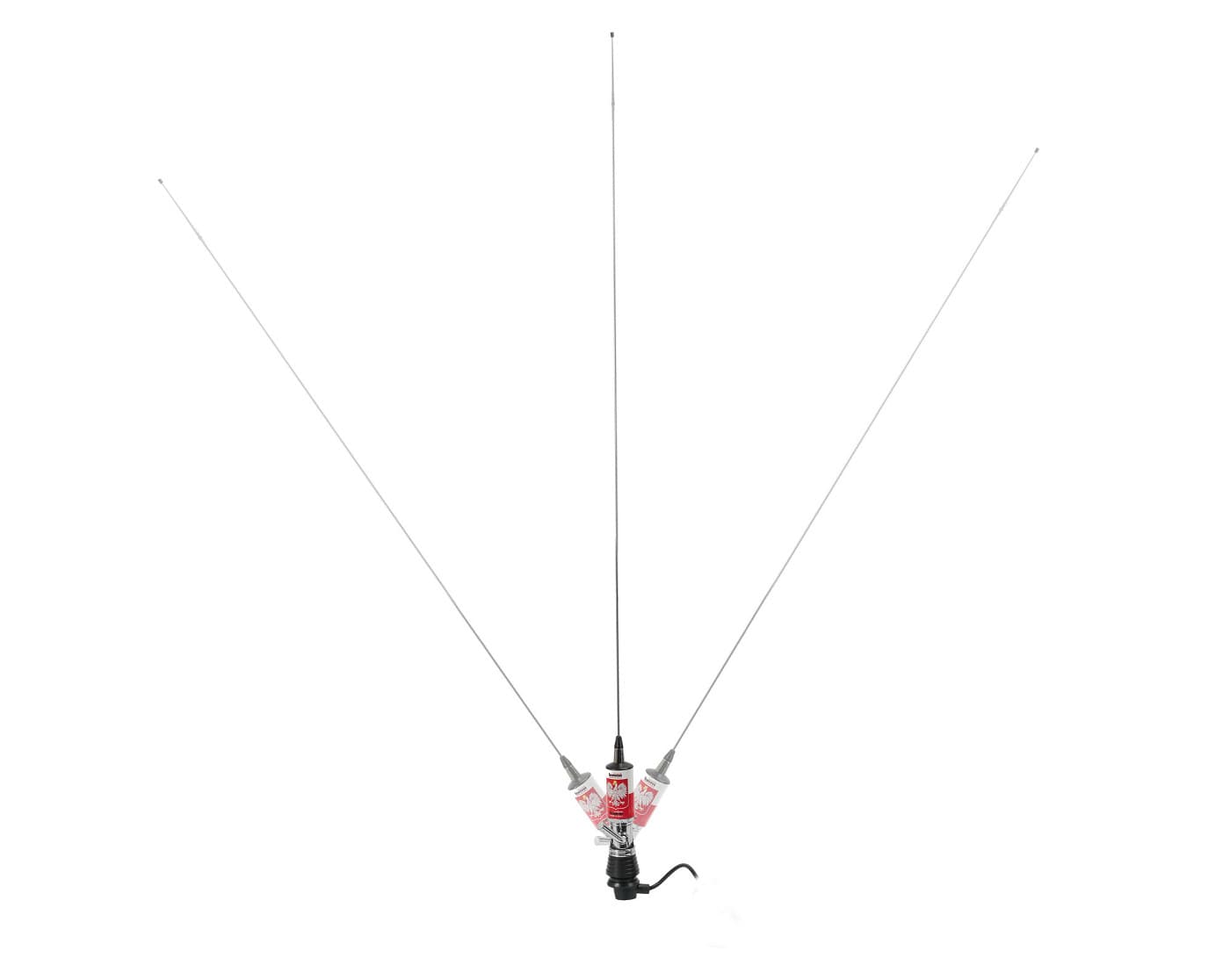 LEMM AT-1002L MINITURBO LARGE edycja POLSKA - Antena CB montażowa 165cm kabel 4m
