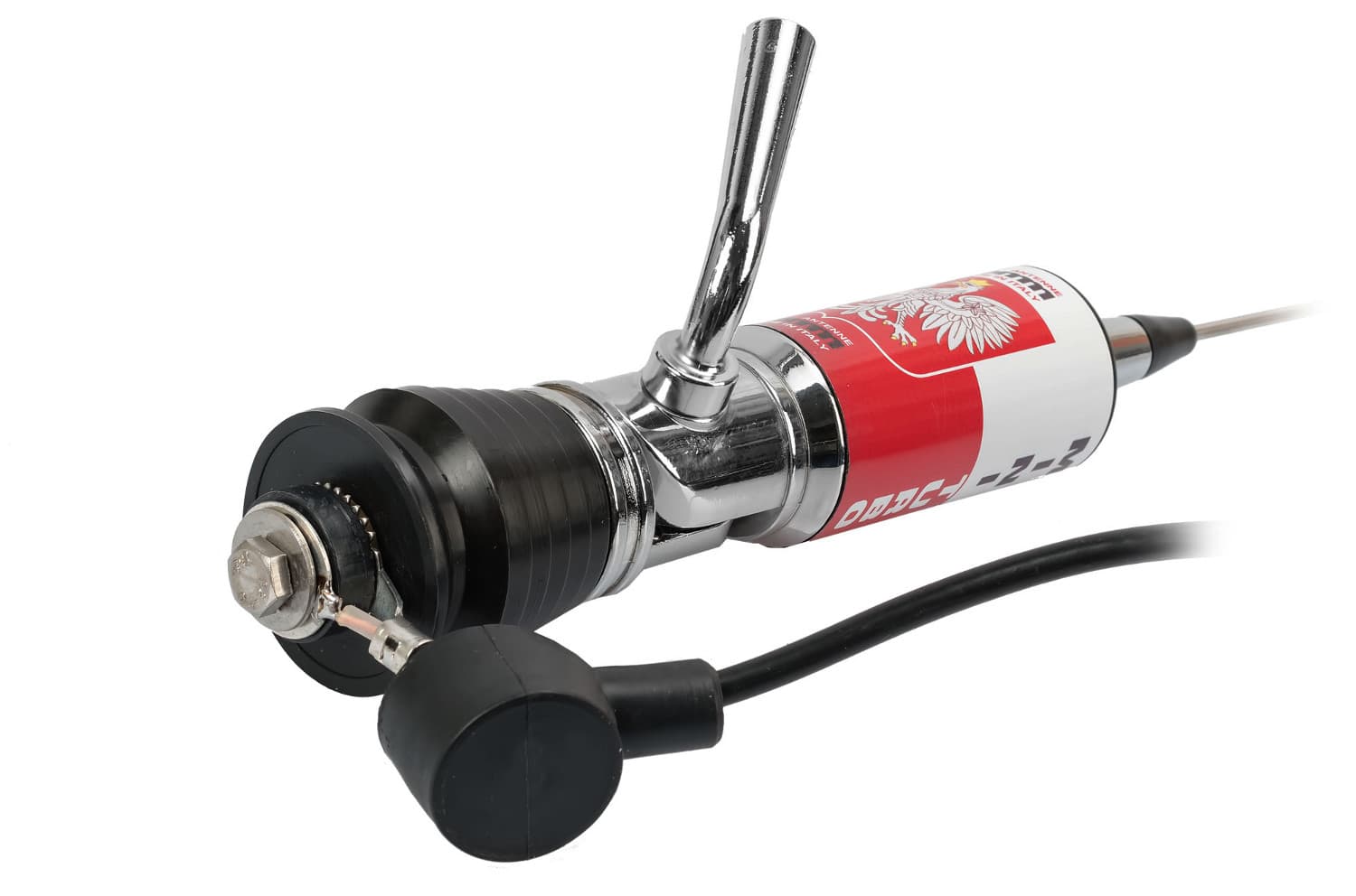 LEMM AT-1002L MINITURBO LARGE edycja POLSKA - Antena CB montażowa 165cm kabel 4m
