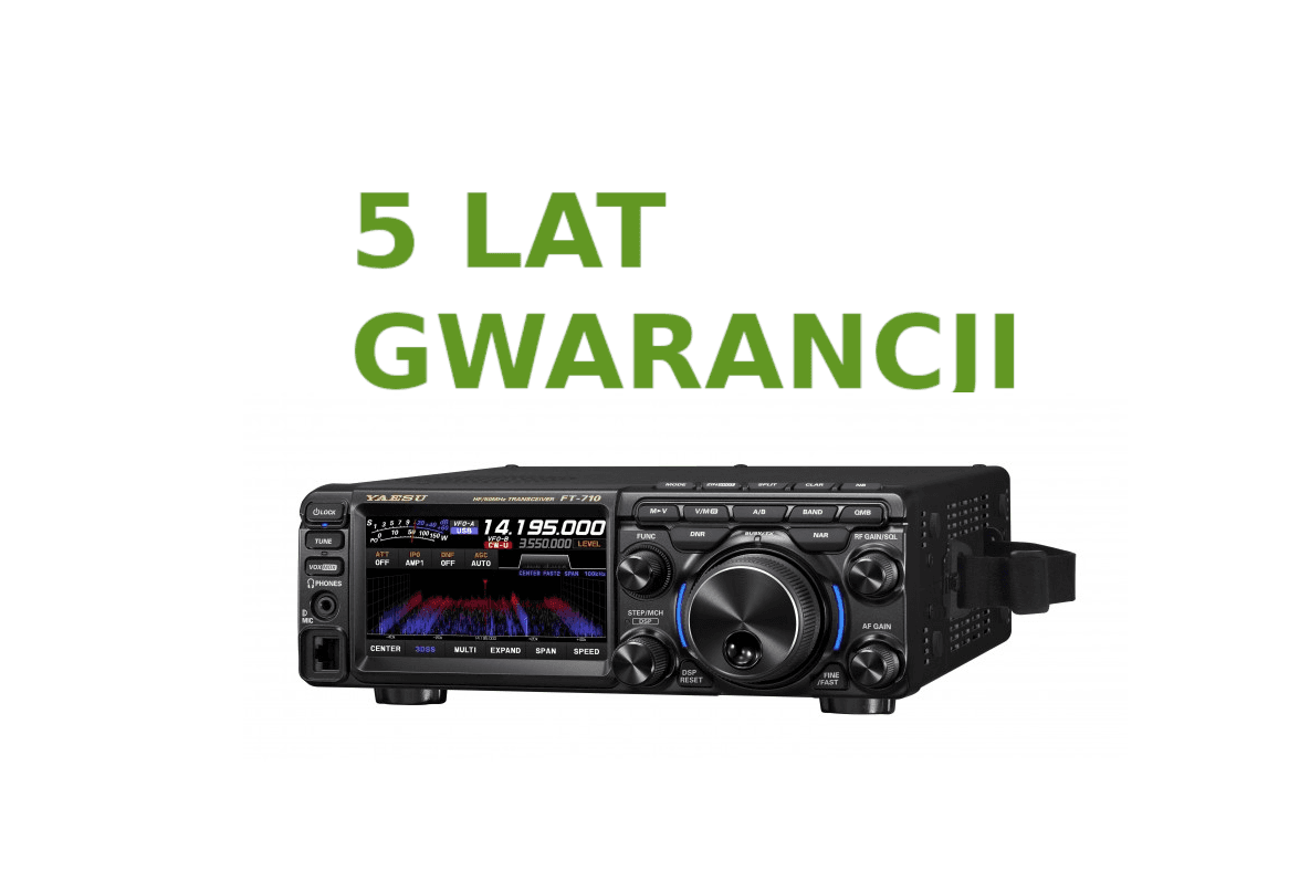 YAESU FT-710 FIELD EXPORT radiotelefon amatorski HF/6m 100W, 5 LAT GWARANCJI CashBack 200€