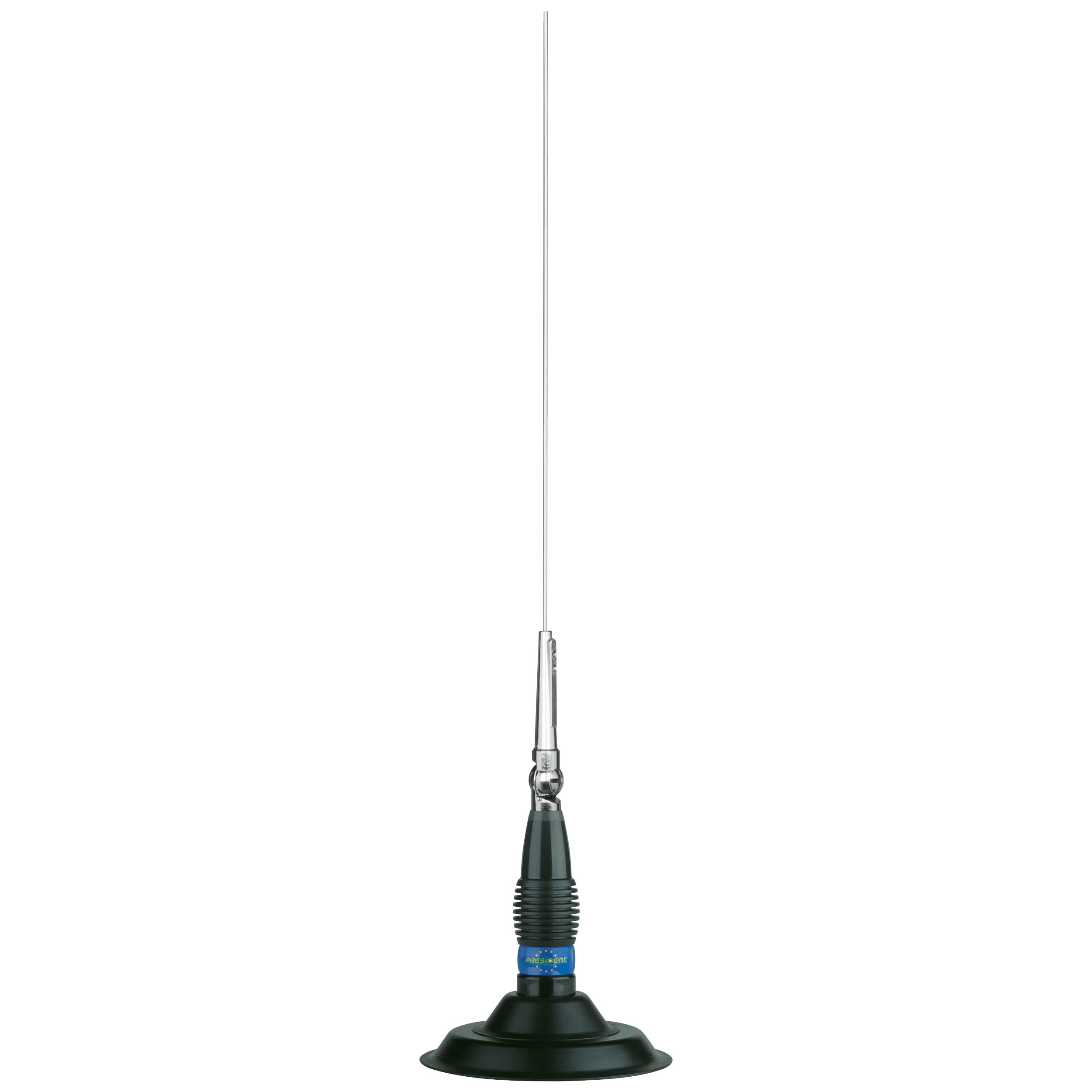 PRESIDENT MLA-85 antena CB magnesowa 93cm, regulacja pochylenia, długi kabel 4m, wtyk UC-1 do CB radia, 10 lat gwarancji - następca Missouri