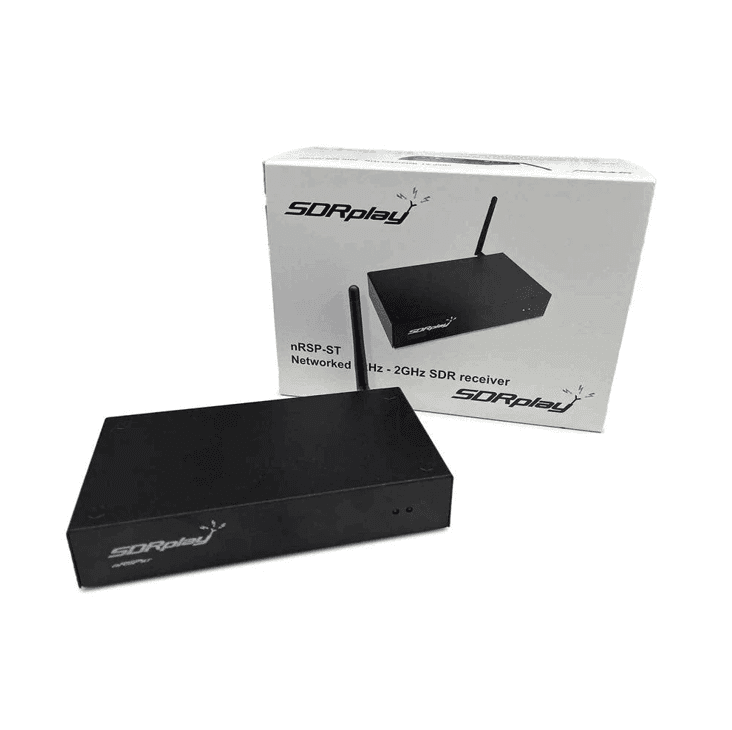 SDRPlay nRSP-ST all-in-one sieciowy odbiornik SDR szerokopasmowy 1kHz-2GHz - 100% zgodny z SDRuno (funkcja skanera częstotliwości radiowych)