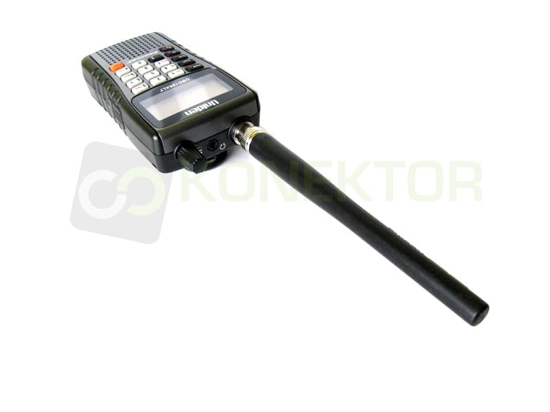 Skaner UNIDEN UBC125XLT-C nasłuch CB radio, pasmo lotnicze+wojskowe, UHF, VHF (odbiornik radiowy Uniden UBC 125 XLT)