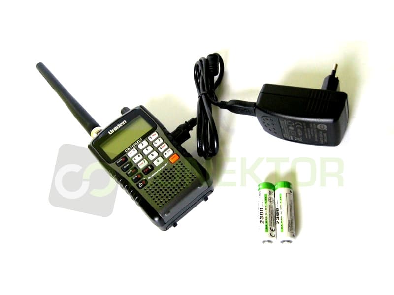 Skaner UNIDEN UBC125XLT-C nasłuch CB radio, pasmo lotnicze+wojskowe, UHF, VHF (odbiornik radiowy Uniden UBC 125 XLT)