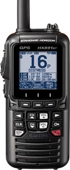 Standard Horizon HX-891E BT BLACK ręczny radiotelefon morski z Bluetooth WODOODPORNY IPX8, pływający, moc 6W, DSC klasa H, GPS, ATIS - następca HX-890