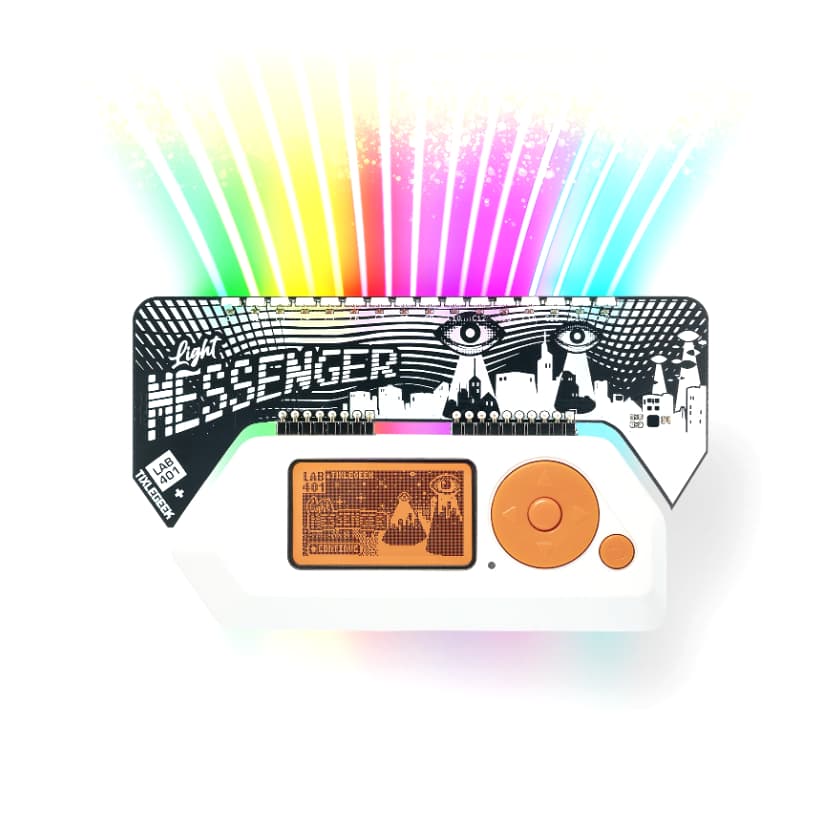 Light Messenger - moduł POV do malowania światłem do Flipper Zero (do rozszerzenia funkcjonalności urządzenia)
