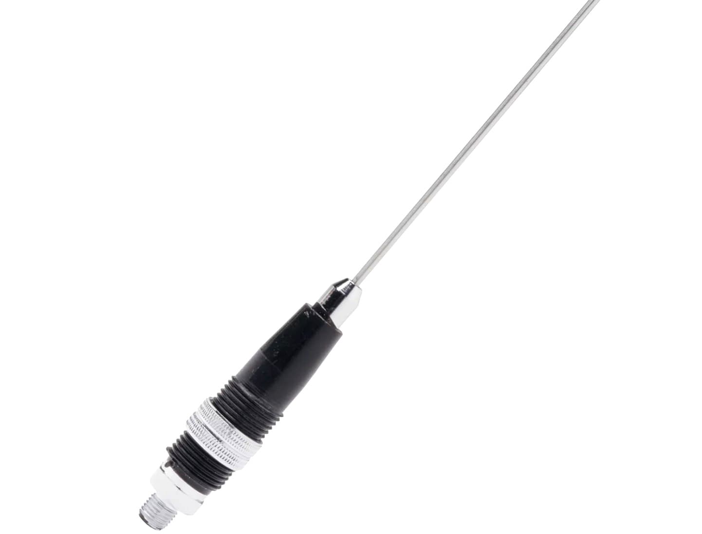 Solarcon A-111 antena CB montażowa długość 99cm (do montażu gwint 3/8"), strojenie pierścieniami (bez cięcia), produkcja USA