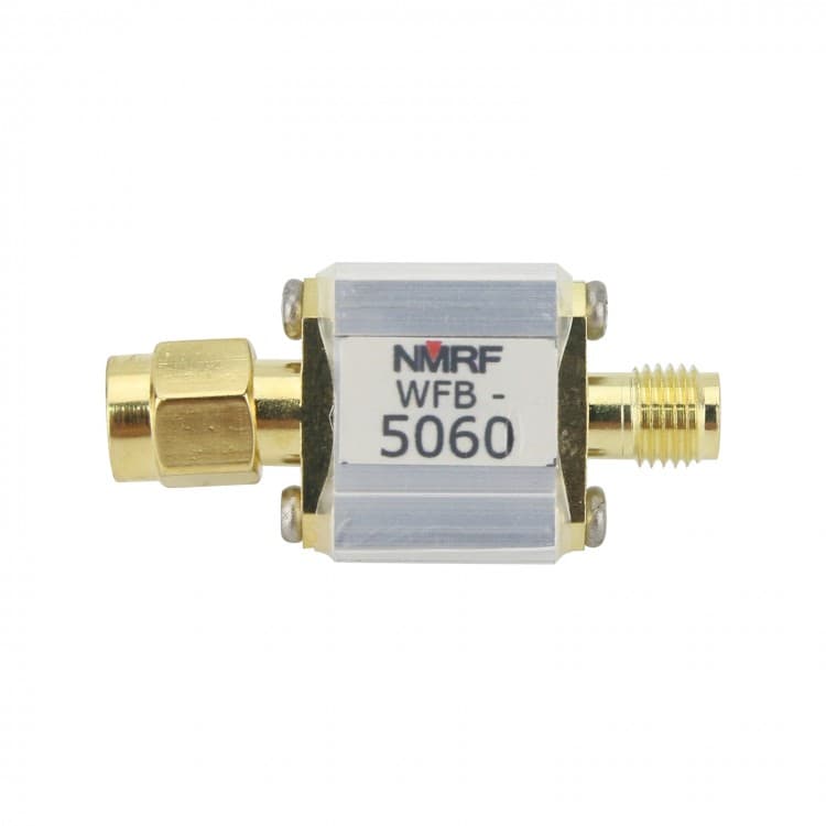 Filtr pasmowy WFB-5060 5000-6000MHz - np. systemy bezprzewodowe UWB, WiMAX, Wi‑Fi WLAN 5GHz