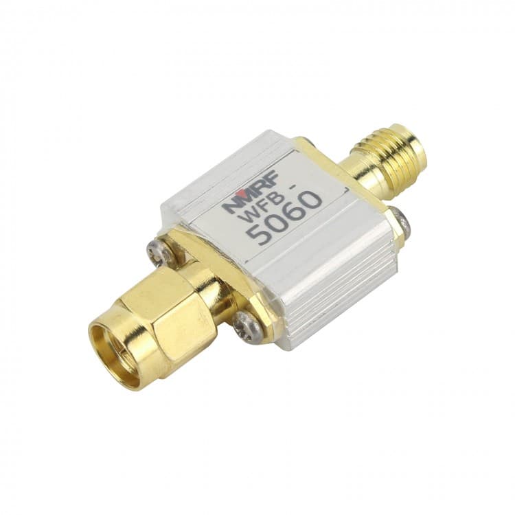 Filtr pasmowy WFB-5060 5000-6000MHz - np. systemy bezprzewodowe UWB, WiMAX, Wi‑Fi WLAN 5GHz