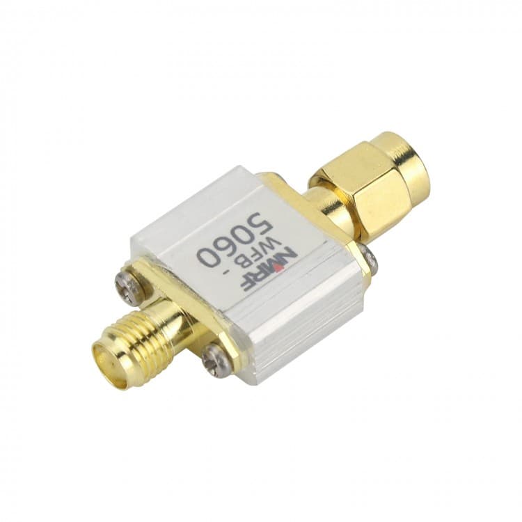Filtr pasmowy WFB-5060 5000-6000MHz - np. systemy bezprzewodowe UWB, WiMAX, Wi‑Fi WLAN 5GHz