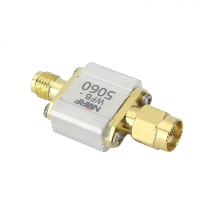 Filtr pasmowy WFB-5060 5000-6000MHz - np. systemy bezprzewodowe UWB, WiMAX, Wi‑Fi WLAN 5GHz