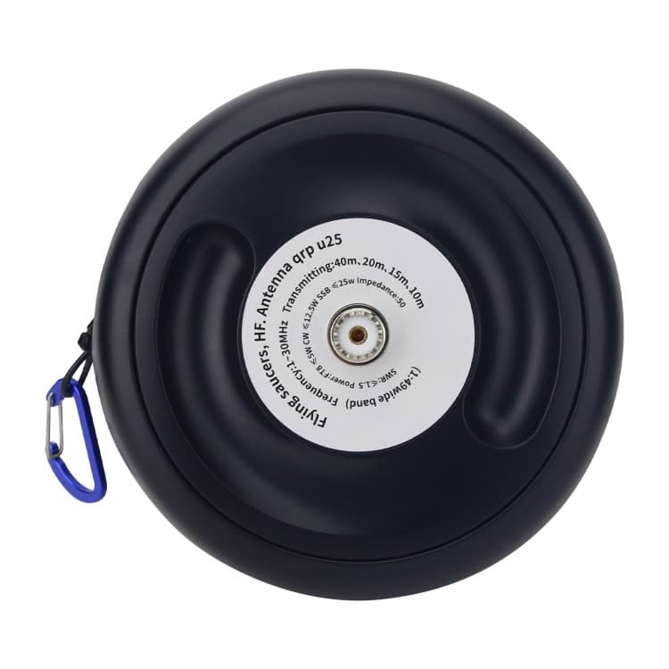 Antena przenośna U25 „UFO” HF QRP zakres 1–30 MHz 25W typ END FED - do SOTA POTA Field Day działka wakacje