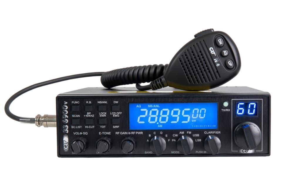 CRT 6900 V (najnowsza wersja V8) radiotelefon 10m 25-30MHz AM/FM/SSB 40W, NRC, CTCSS/DCS