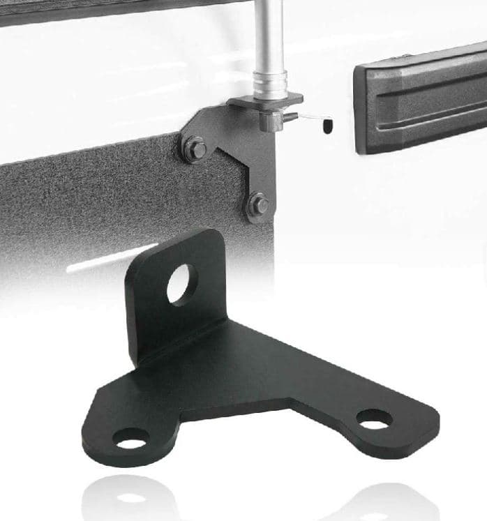 Uchwyt antenowy na koło zapasowe do JEEP Wrangler JK Unlimited Rubicon Sahara 2/4 drzwi 2007-2018 - uchwyt antenowy CB VHF UHF