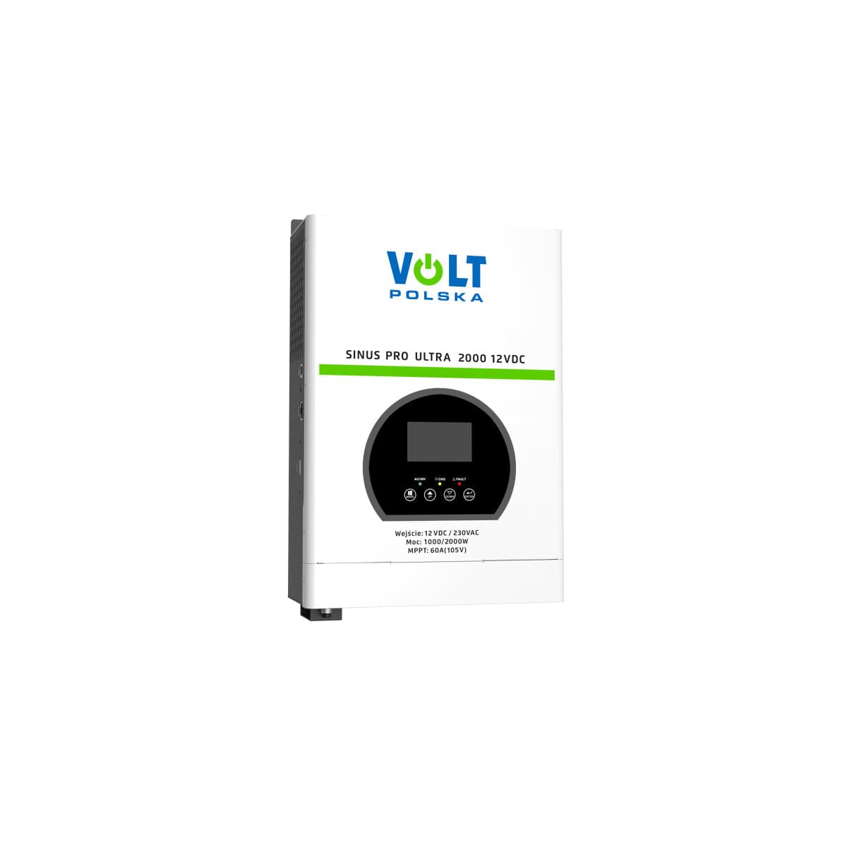 VOLT SINUS PRO ULTRA 2000 inwerter solarny + zasilacz awaryjny 12/230V 2000W + 60A MPPT (105V)
