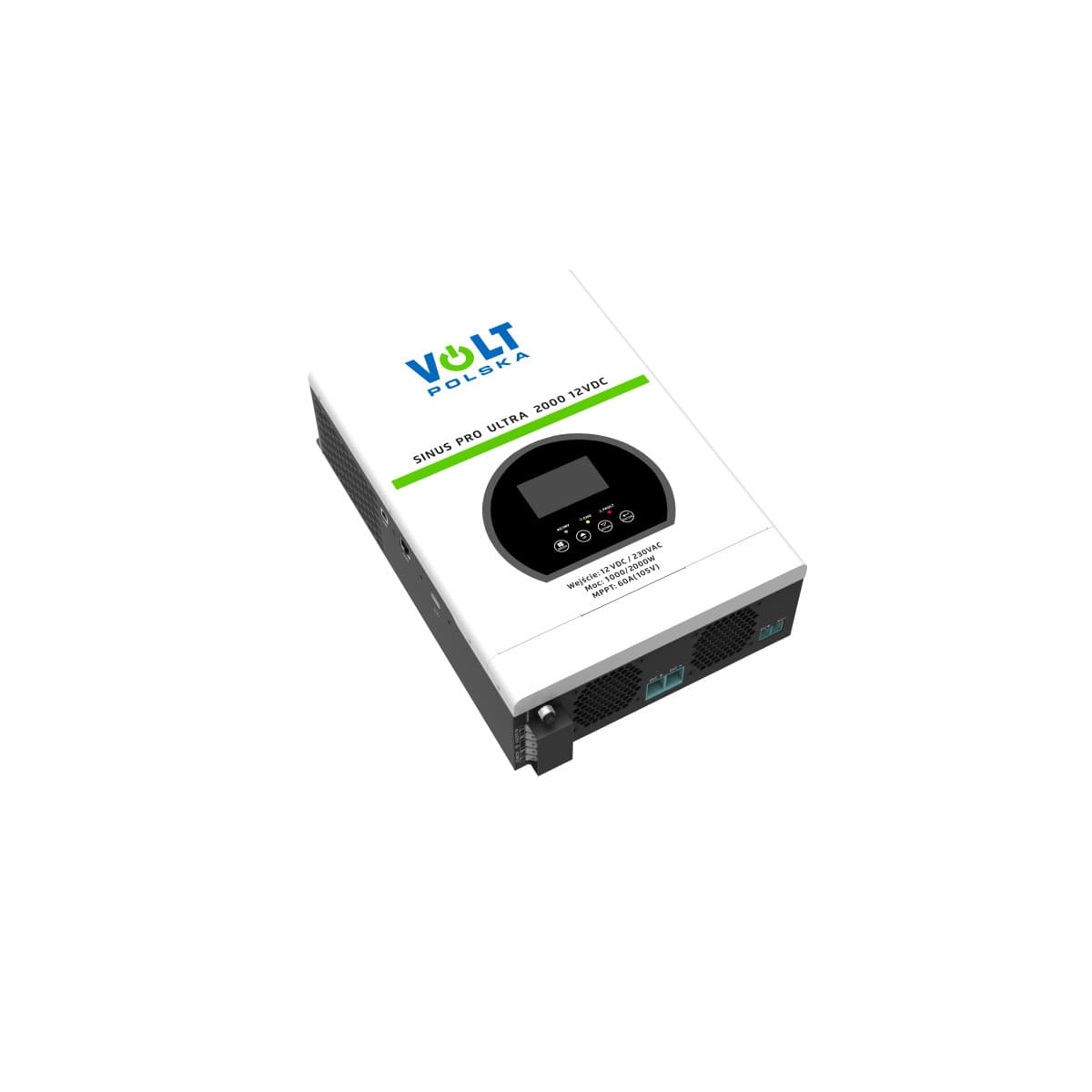 VOLT SINUS PRO ULTRA 2000 inwerter solarny + zasilacz awaryjny 12/230V 2000W + 60A MPPT (105V)