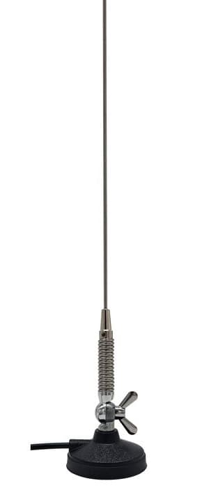 Sirio MGA 108-550 MAG-60 (ze sprężyną) Antena na magnesie VHF/UHF dostrajana zakres 108-550MHz długość do 70cm - OSP, łączność morska, służby, PMR, lotnictwo
