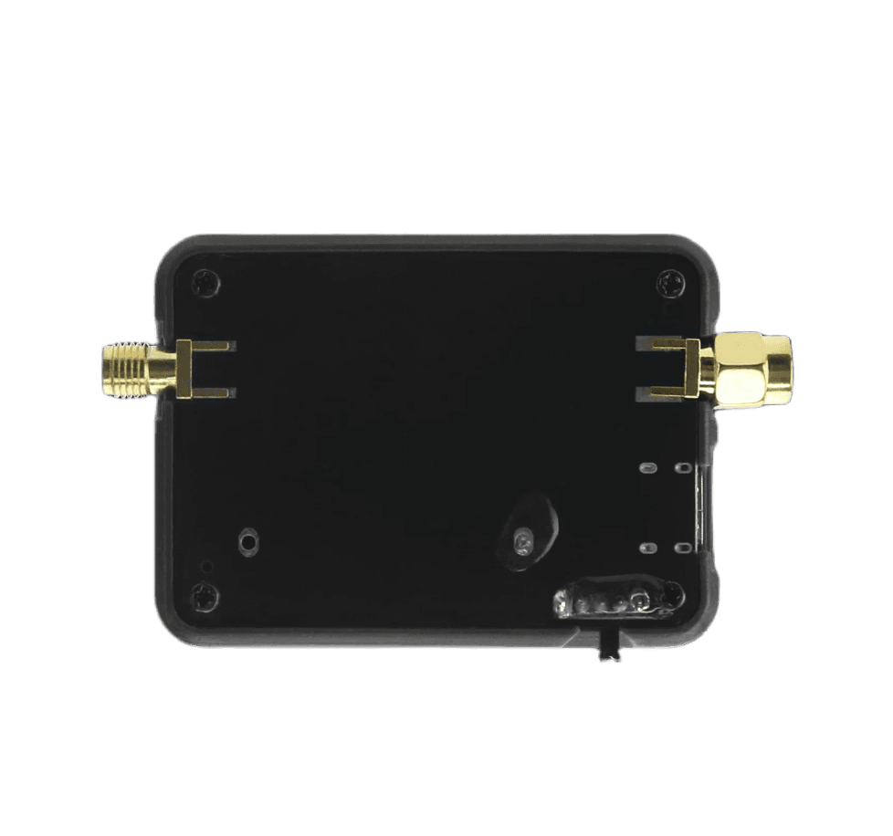 HamGeek MT1129 RF Low Noise Amplifier wzmacniacz odbioru do odbiornika SDR / skanera - zakres pracy 0,1MHz-6GHz, wbudowany akumulator