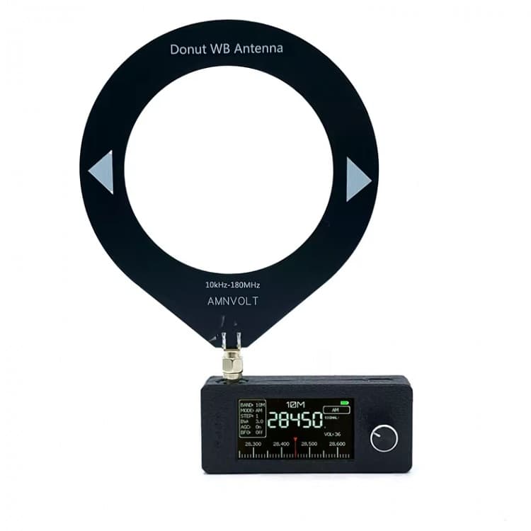 MINI RADIO SI4732 DSP v2 ultrakompaktowy przenośny odbiornik szerokopasmowy LW, MW, SW, VHF emisje AM/FM/SSB, dwie anteny