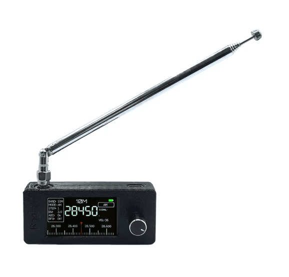 MINI RADIO SI4732 DSP v2 ultrakompaktowy przenośny odbiornik szerokopasmowy LW, MW, SW, VHF emisje AM/FM/SSB, dwie anteny