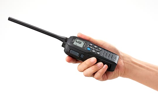 Icom IC-M25 EURO EVO BLACK ręczny radiotelefon morski / jachtowy WODOODPORNY IPX7, pływający, moc 5W, USB-C Made in Japan (następca Icom IC-M25 EURO, IC-M23)