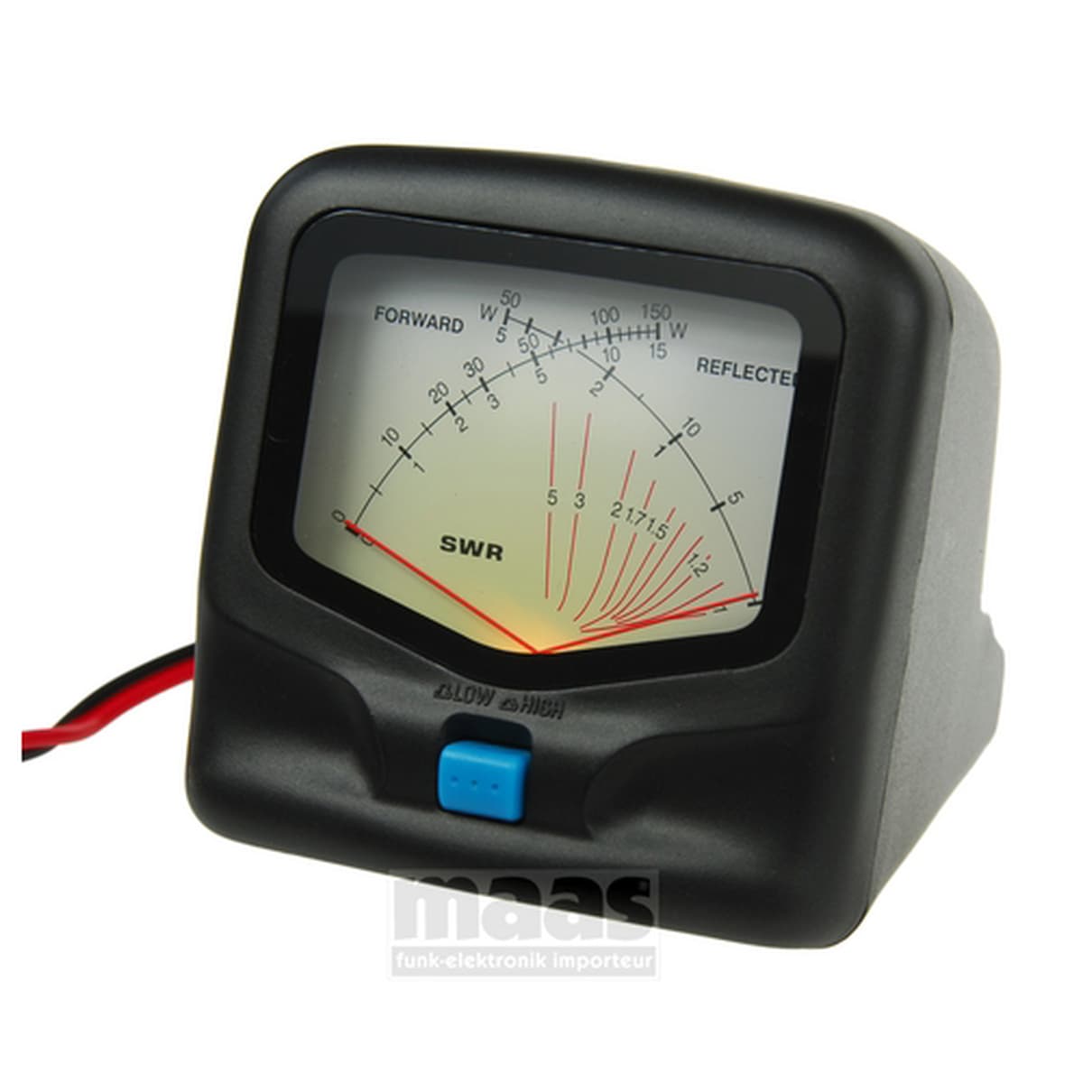 MAAS RX-40 krzyżowy miernik SWR oraz mocy 140-525MHz - reflektometr VHF/UHF - prosta obsługa, polska instrukcja, małe wymiary