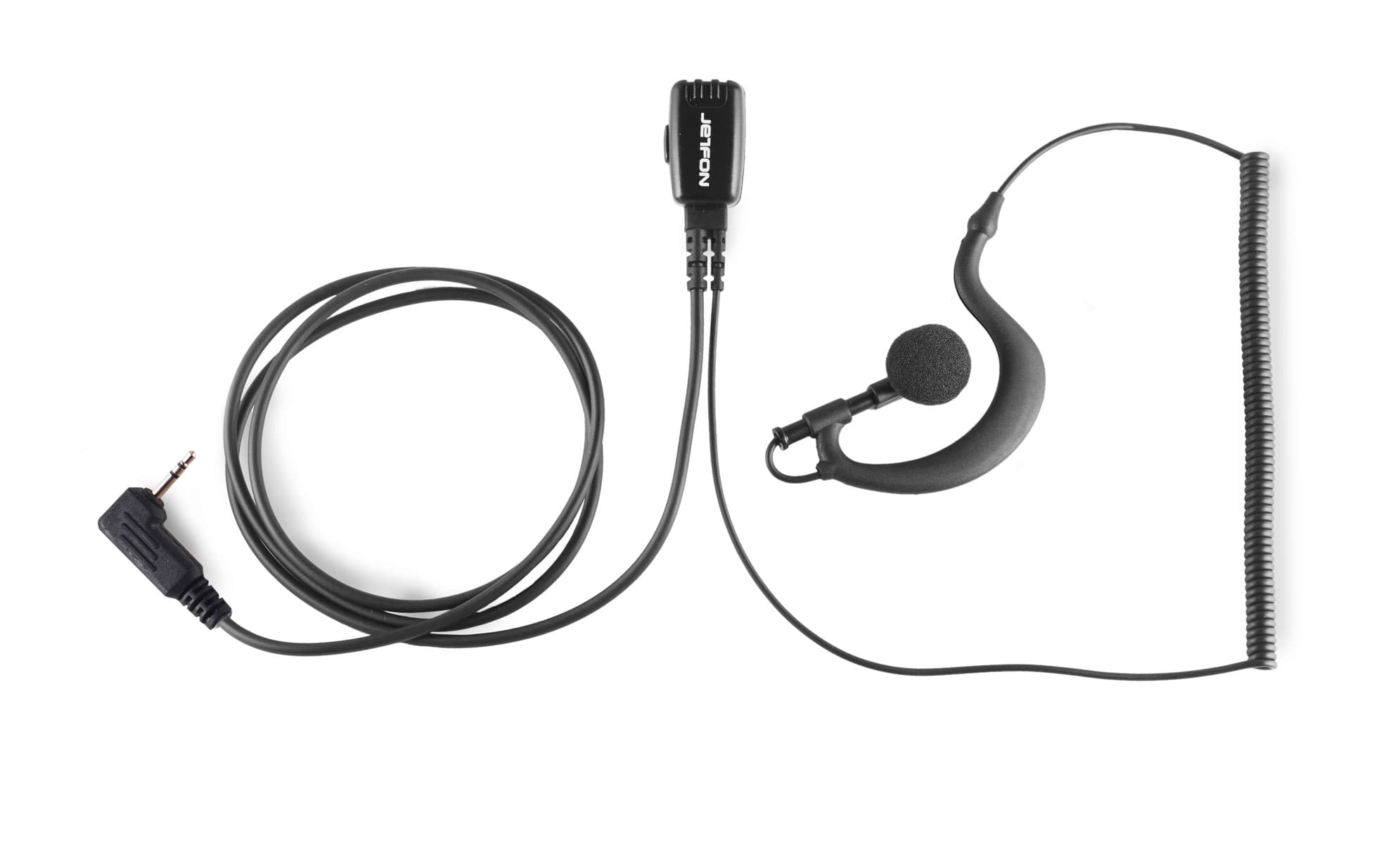 Jetfon BR-1708 EC mikrofonosłuchawka z zausznikiem 1-pin do Motorola T60 T62 T80 T82 T92 (zestaw słuchawkowy walkie talkie)