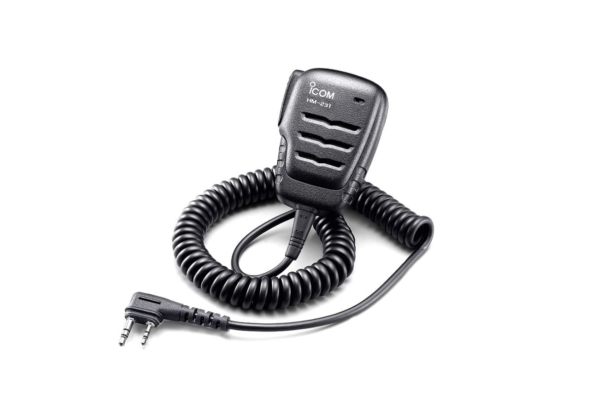 ICOM HM-231 mikrofonogłośnik wodoszczelny do IC-A25 CE, IC-A25 NE (mikrofon głośnik do Icom IC-A25)