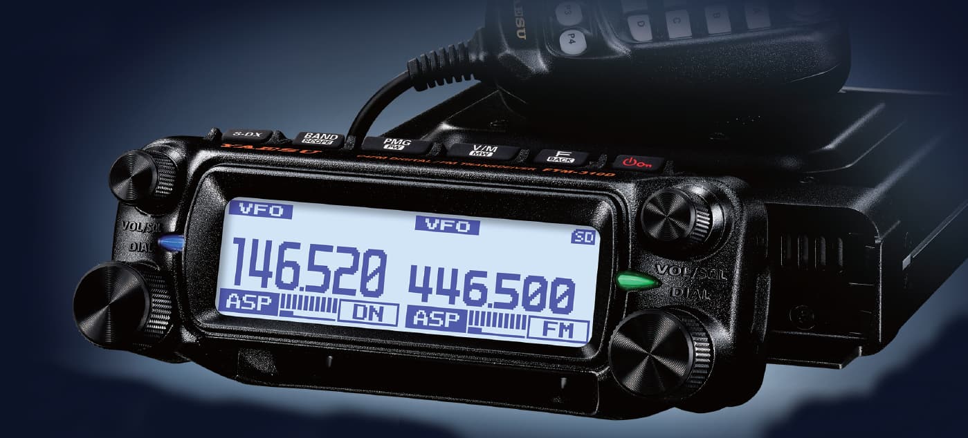 YAESU FTM-310DE ASP radiotelefon amatorski VHF/UHF, moc do 55W, CYFROWY C4FM GPS APRS AESS - pełna polska instrukcja