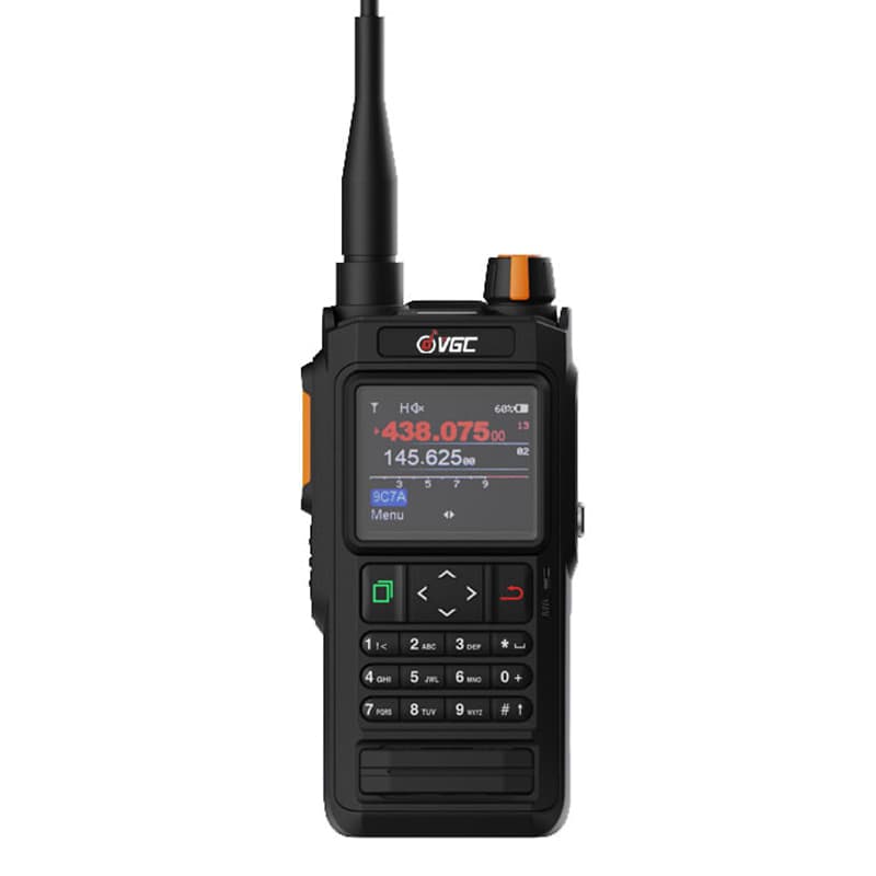 VGC VERO VR-N76 Black radiotelefon ręczny VHF/UHF moc 7W z GPS, APRS / BSS, IP67, radio FM, bluetooth, odsłuch airband