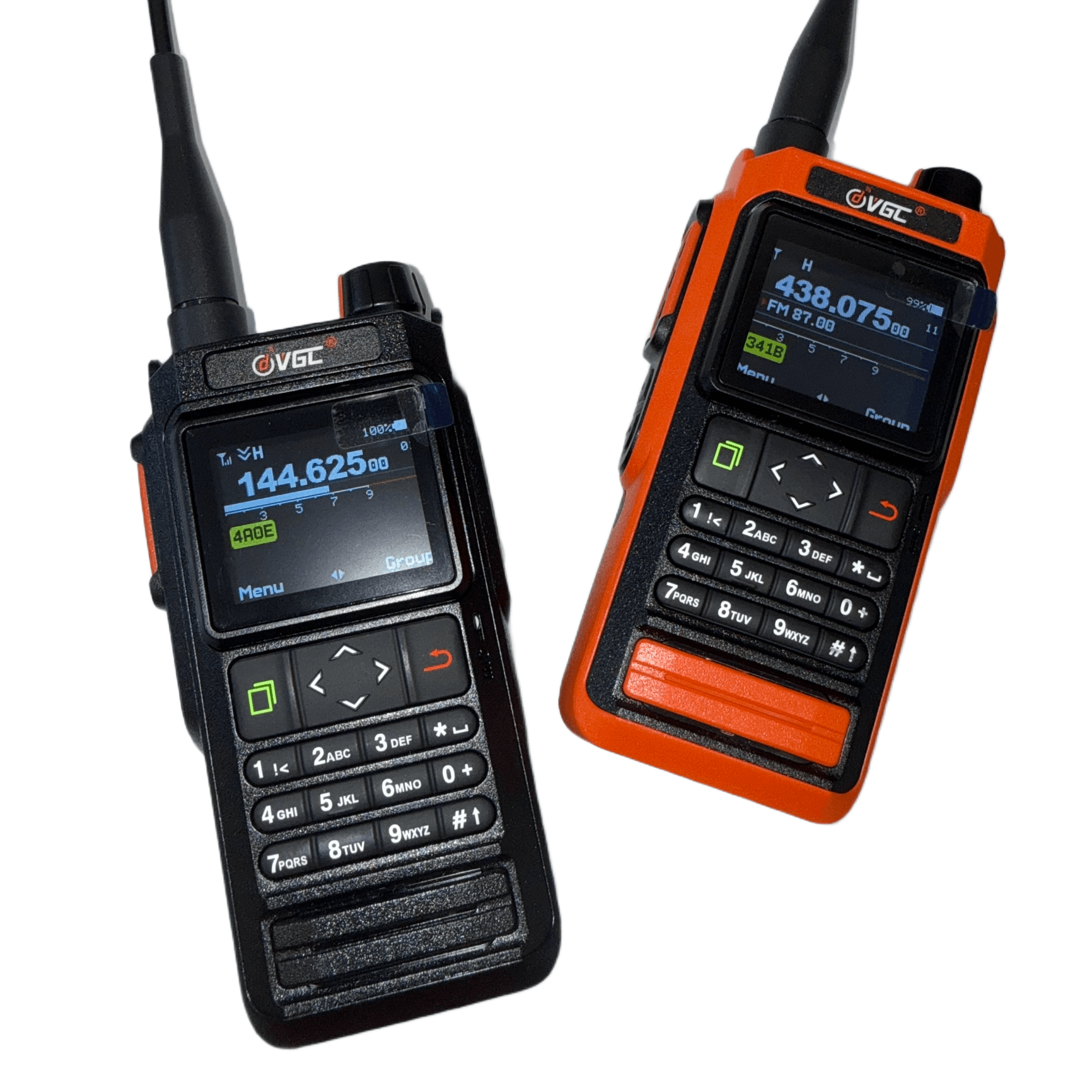 VGC VERO VR-N76 Black radiotelefon ręczny VHF/UHF moc 7W z GPS, APRS / BSS, IP67, radio FM, bluetooth, odsłuch airband