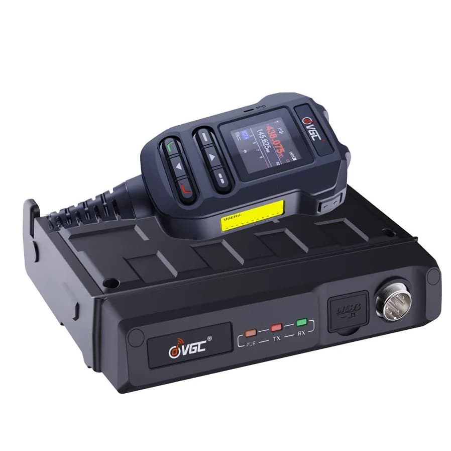 VGC Vero VR-N7600 APRS nowoczesny mobilny radiotelefon VHF/UHF 50 W z rozszerzonym zakresem RX, GPS, Bluetooth i sterowaniem przez smartfon Android/Apple