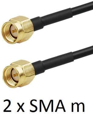 Proscan Diablo podwójna antena LTE MiMo 9dBi złącza SMA męskie do routera – lepszy zasięg internetu - idealna do domu, biura, warsztatu i magazynu