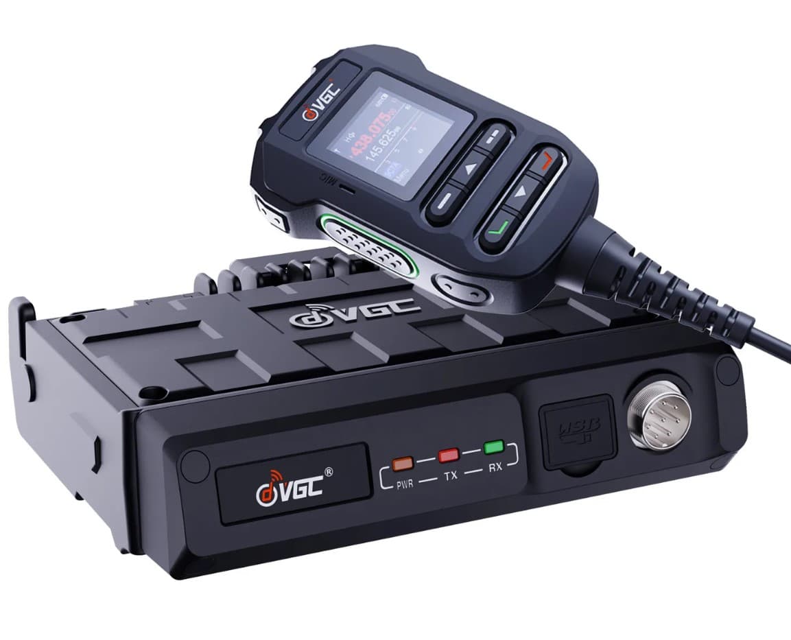 VGC Vero VR-N7600 APRS nowoczesny mobilny radiotelefon VHF/UHF 50 W z rozszerzonym zakresem RX, GPS, Bluetooth i sterowaniem przez smartfon Android/Apple