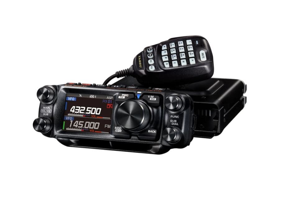 YAESU FTM-510DE ASP radiotelefon amatorski VHF/UHF, moc do 55W, CYFROWY C4FM GPS APRS AESS - pełna polska instrukcja, CashBack 50€