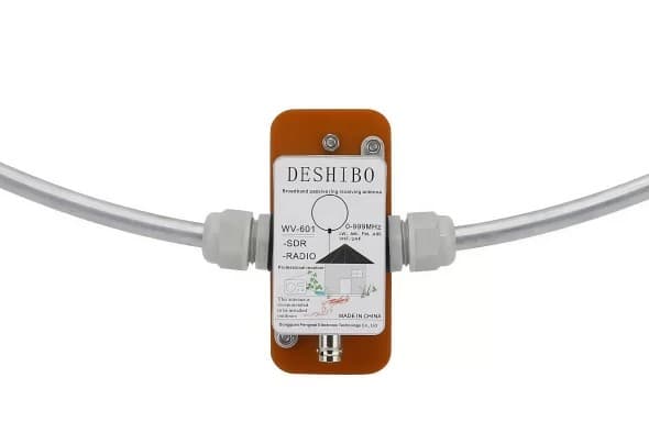 Chelegance Deshibo WV-601 antena pętlowa szerokopasmowa odbiór 10kHz-999MHz np. do SDR, RTL-SDR, SDRPlay, Tecsun, skaner Uniden, AOR, Icom