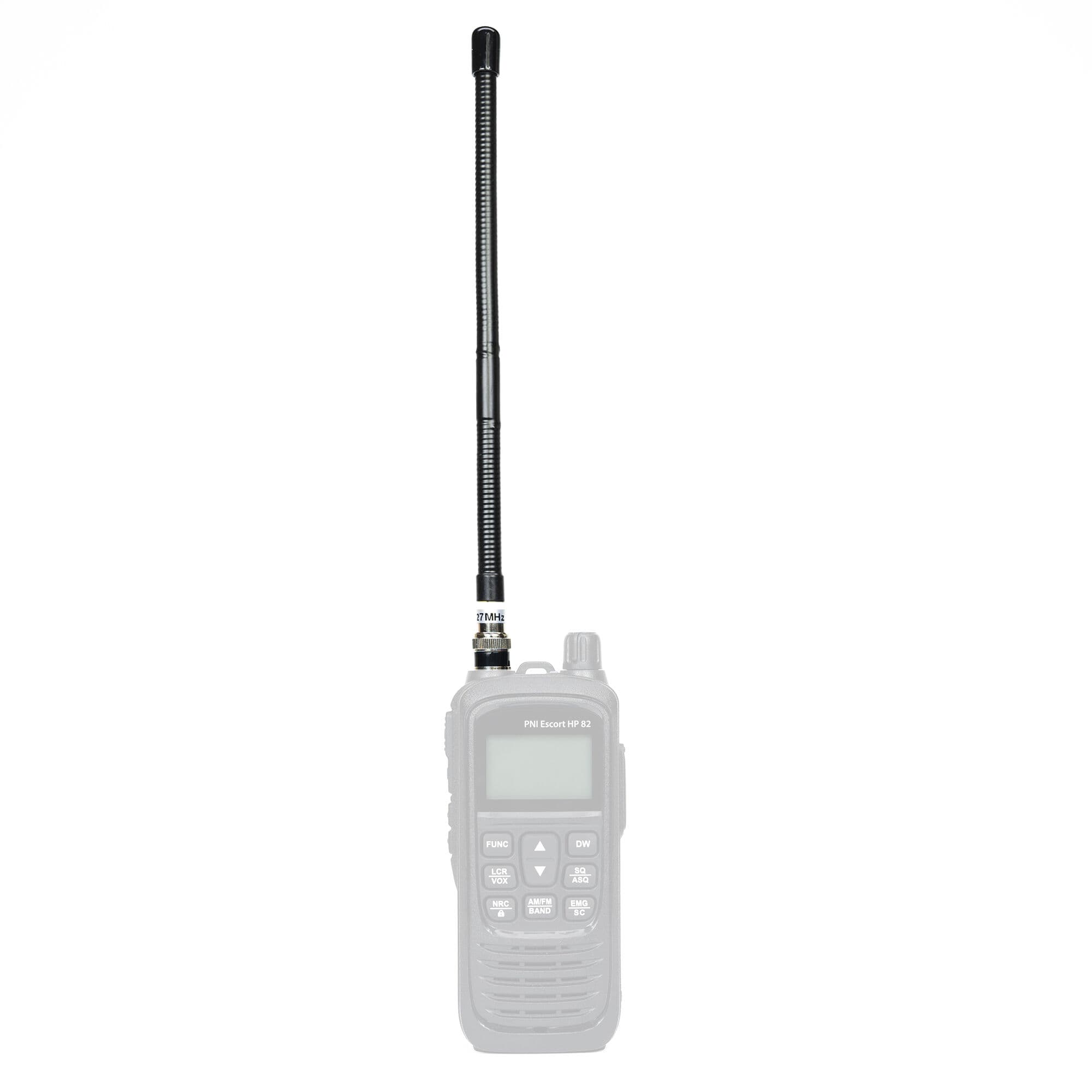 Antena oryginalna 24cm wtyk BNC do PNI HP 82, HP 92, Jopix CB-514 (pasuje także do Alan 42)
