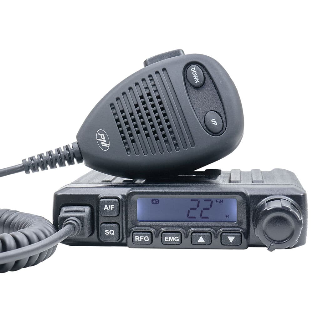 PNI Escort HP 6500 + antena CB Extra 48 długość 45cm - dyskretny zestaw CB radio