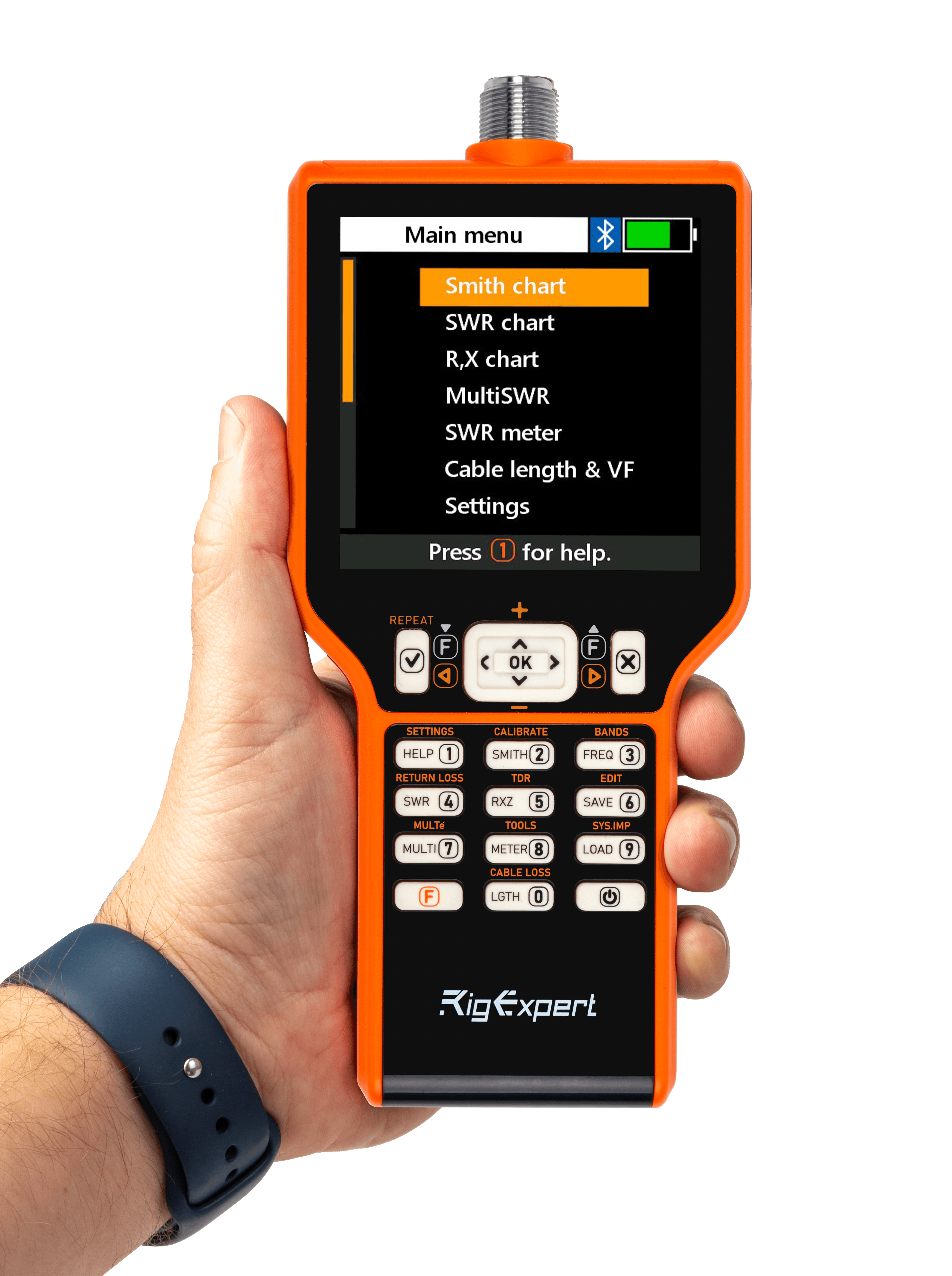 RigExpert MATCH Advanced analizator antenowy 0.1-230MHz (HF, VHF, CB)