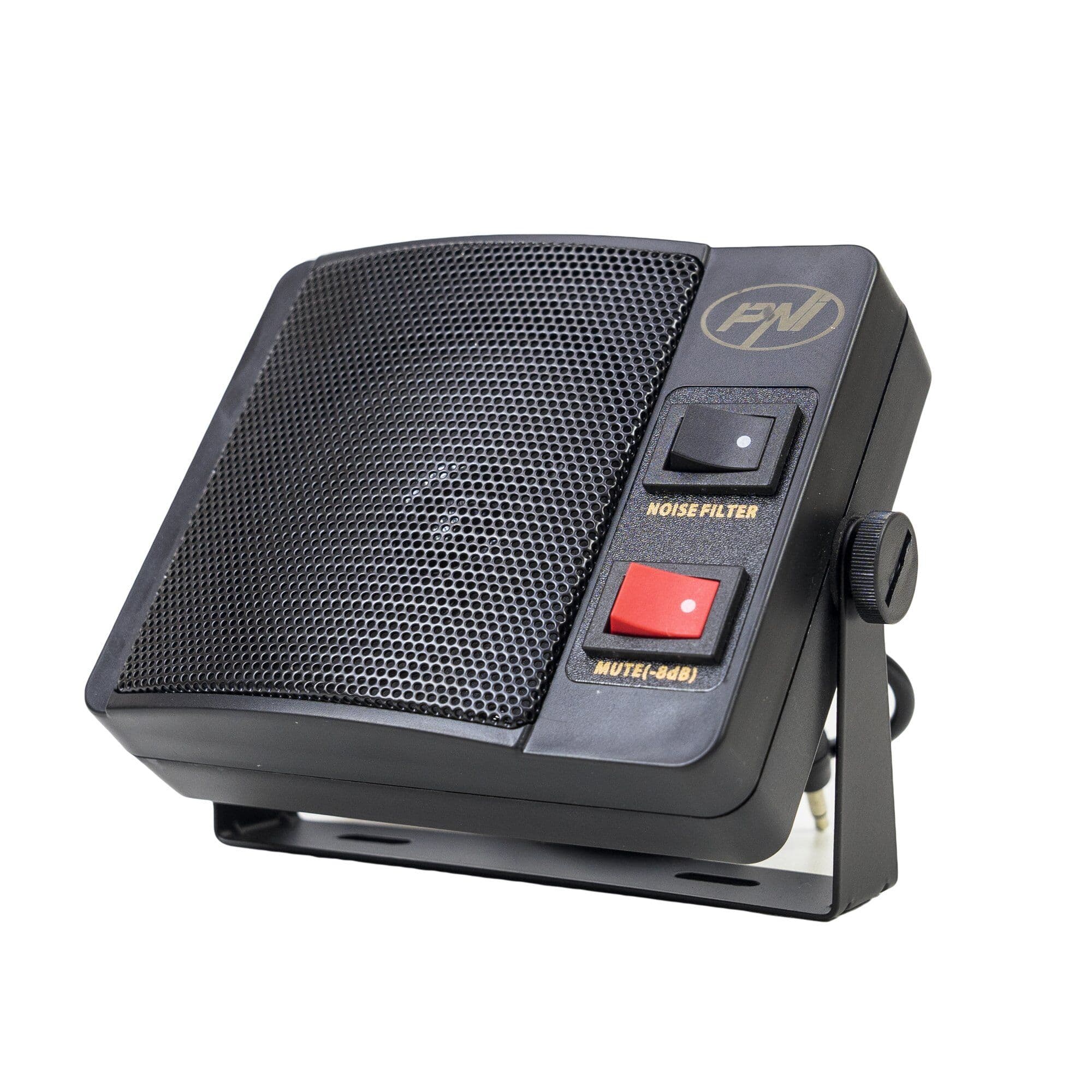 PNI DE750 duży płaski głośnik 4W do CB radia, filtr szumów, funkcja MUTE -8dB